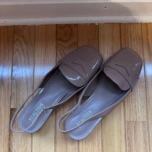 Kenneth Cole Reaction Women's Brown Slingback Loafers